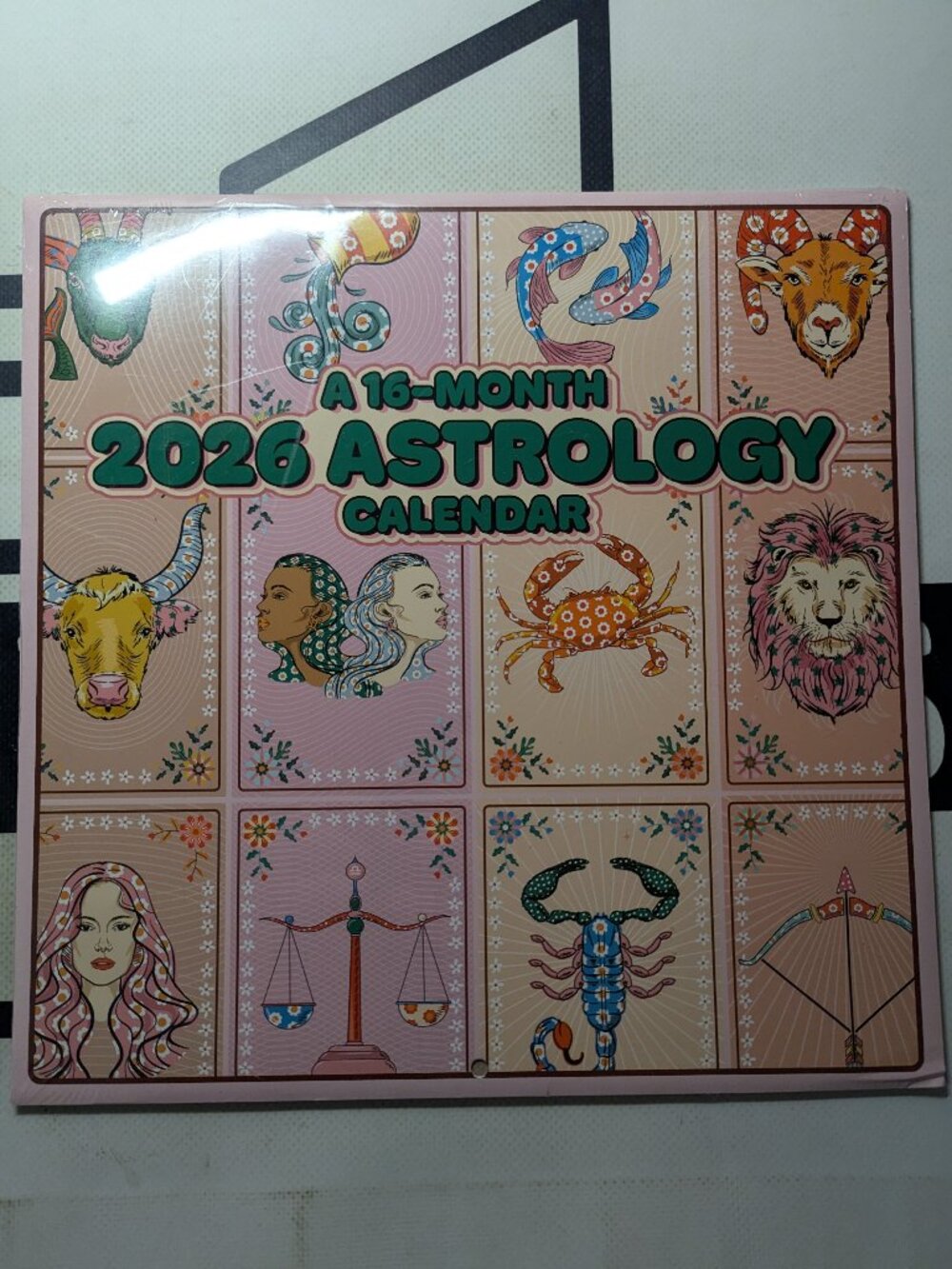 A 16-Month 2026 Astrology Calendar Capricorn Aquarius Pisces Aries Virgo Taurus